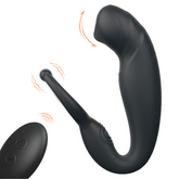 Demon:Prostate Massager P-spot Butt Plug 9 Vibrating Male Sex Toy